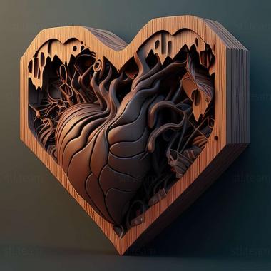 3D модель Гра HeartSlash (STL)